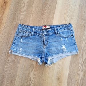 T five denim shorts size 11